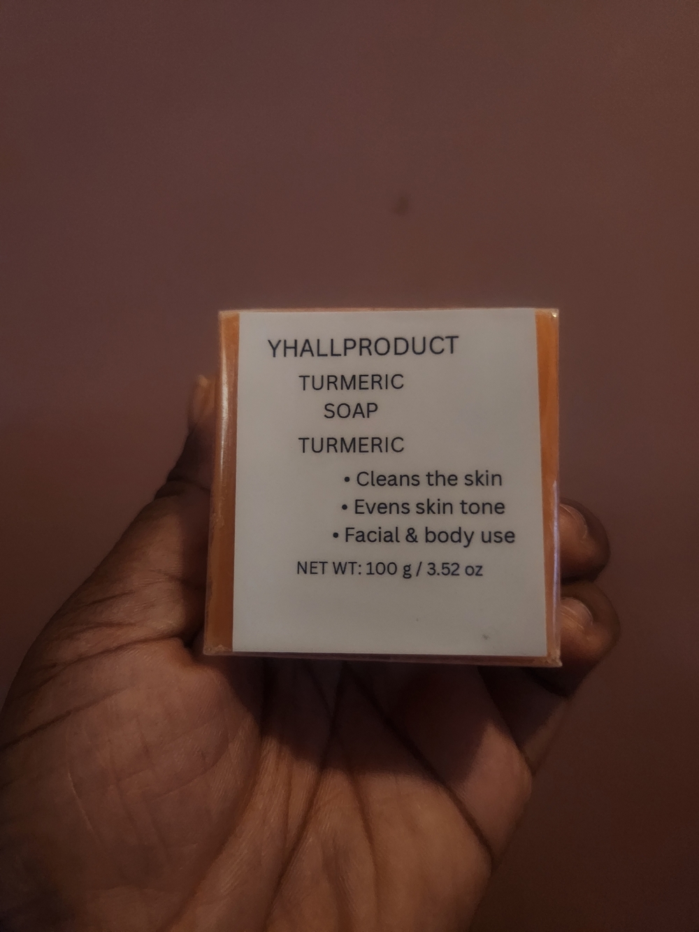 Turmeric Soap Bar - Orange